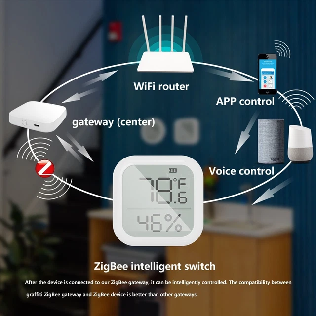 Sensore di temperatura sensore umidità pezzi di ricambio schermo LCD 1 set