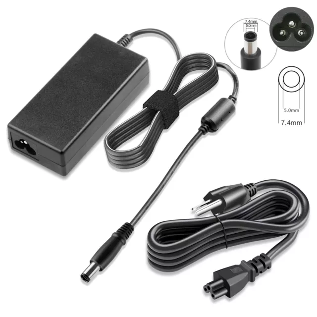 For HP EliteBook 2760p 6930p 8440p 8460p 8470p AC Power Charger Adapter 65W 3.5A