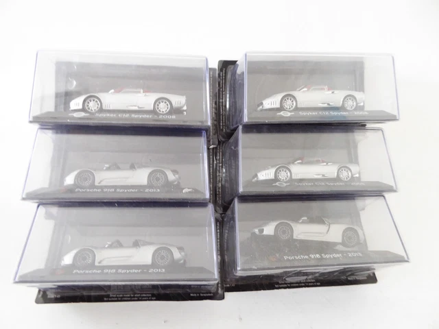 Edition Atlas - 1:43 - 6 * Miniatures de Police Neuf