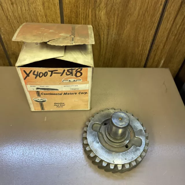 Continental Motors Red Seal Gear Y400T 158 Or Y69H 301 NOS