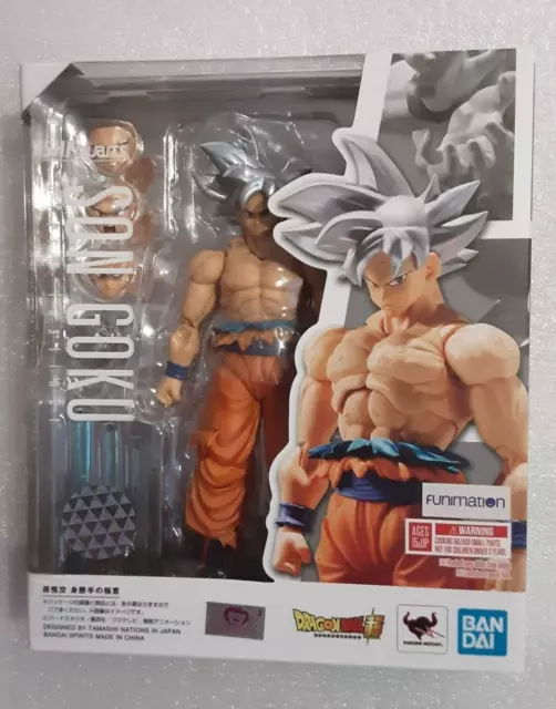 Boneco Sh Figuarts Goku Ultra Instinct Superior Dragon Ball - R$ 651,9