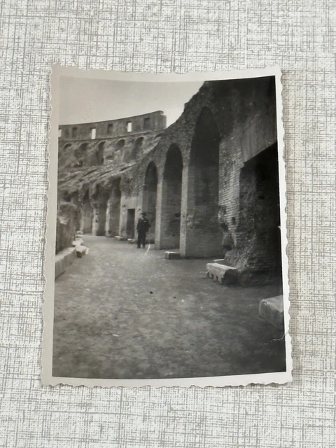 Foto Anni 30 ROMA COLOSSEO 16/10/1933