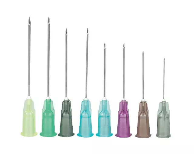 50 Einmalkanülen Gr. 1 GELB 0,9 x 40 mm für Einmalspritzen Injektion Kanüle luer