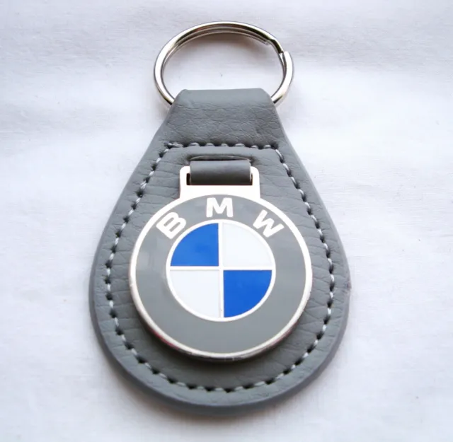Porte clé M Sport BMW LOGO Neuf sous blister vraie cuir fer