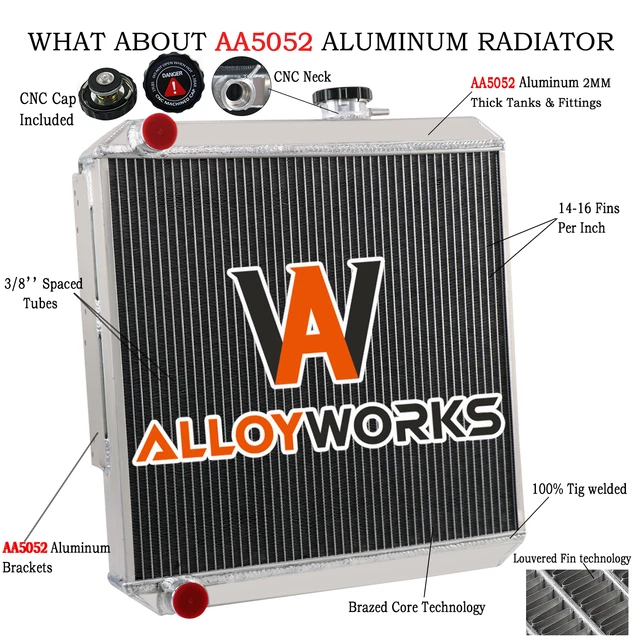 Radiator Rover 4 4 ROWS RADIATOR Aluminum For Land Rover Series 2A And 3 Manual AU $259. ...