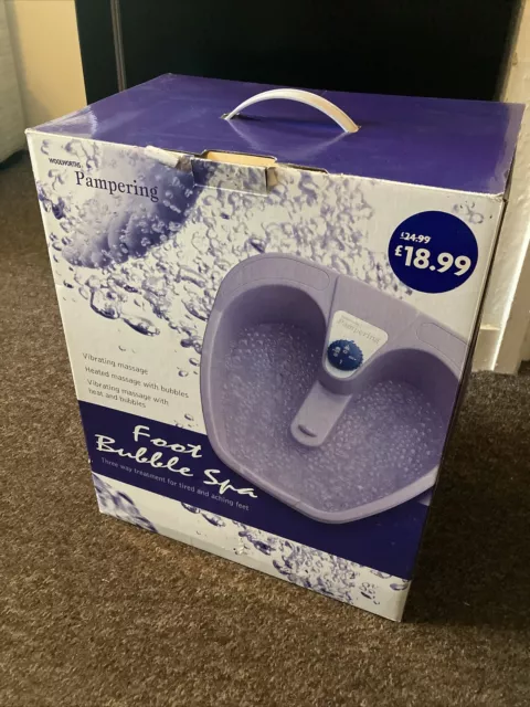 Woolworth Verwöhnfussbad/Massagegerät - Gebraucht Noch Verpackt