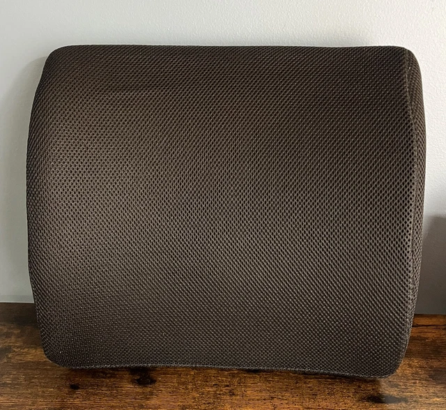Samsonite Lumbar Pillow Cushion Support  Lower Back Comfort Memory Foam (Bin AB)