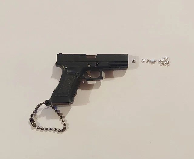 1 G Silver Bullion 1 Gram .999 + New Collectors Hand Gun Keychain Collection Lot