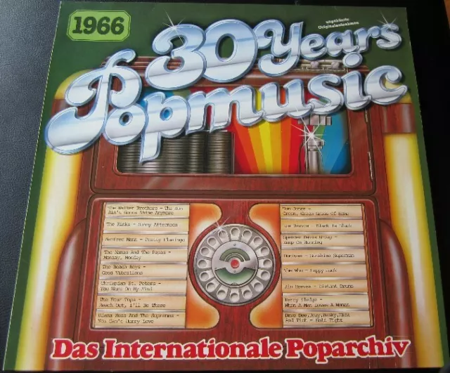 30 YEARS POPMUSIC Das Internationale Poparchiv 1966, 16-Track LP, 1983