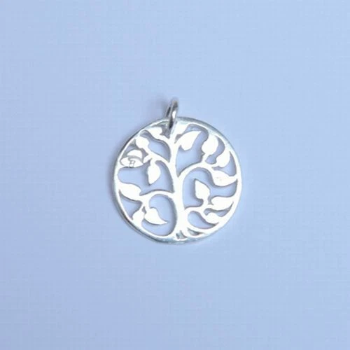 Albero Della Vita Ciondolo Collana In Argento Sterling 925 Con