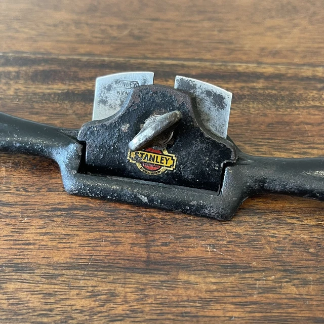 Vintage Stanley No 64 Flat Bottom Spokeshave; England. SHARP. 2