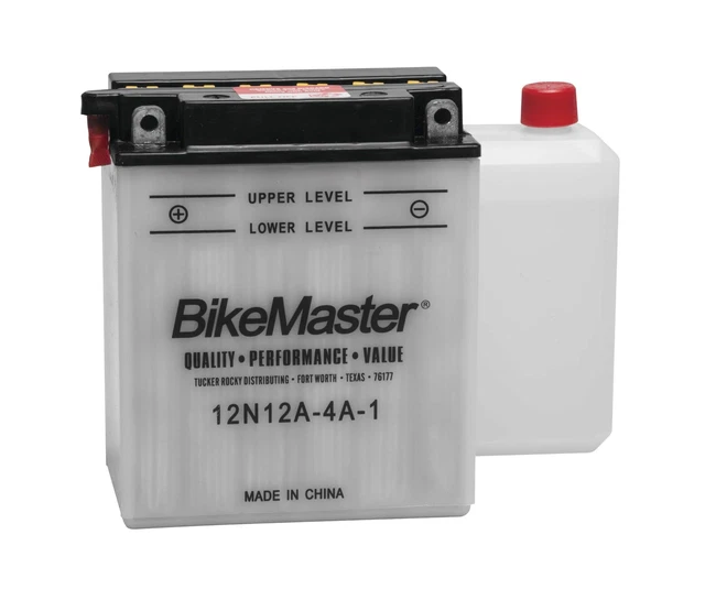 BikeMaster Performance Conventional Battery 12N12A-4A-1