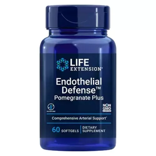 Endothelial Defense Pomegranate Plus 60 Softgels By Life Extension