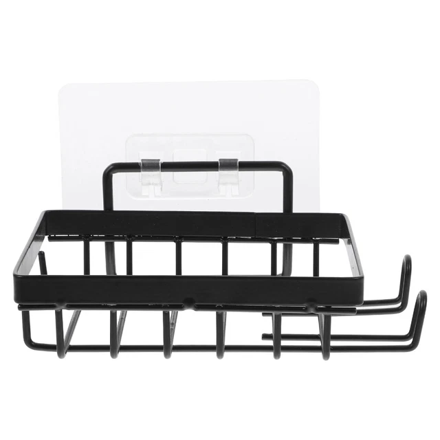 Estuche de jabón para plato de champú estante colgante de pared
