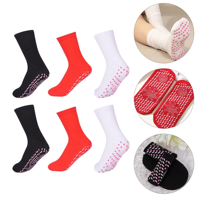 3 Paar atmungsaktive Selbstheizungssocken Anti-frierliche warme Socken zum