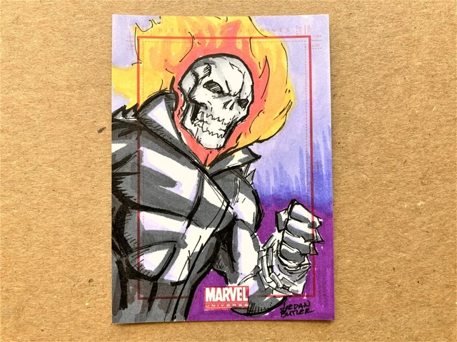 2014 Rittenhouse Marvel Universe SketchaFEX Sketch Card by Jordan Butler 1/1