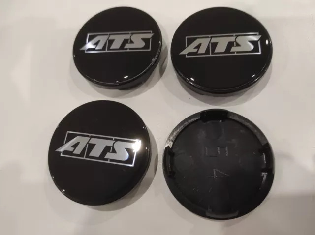 Wheel Center Caps Universal Hub Caps Covers - 8 pieces (4 caps+4 stick) ATS