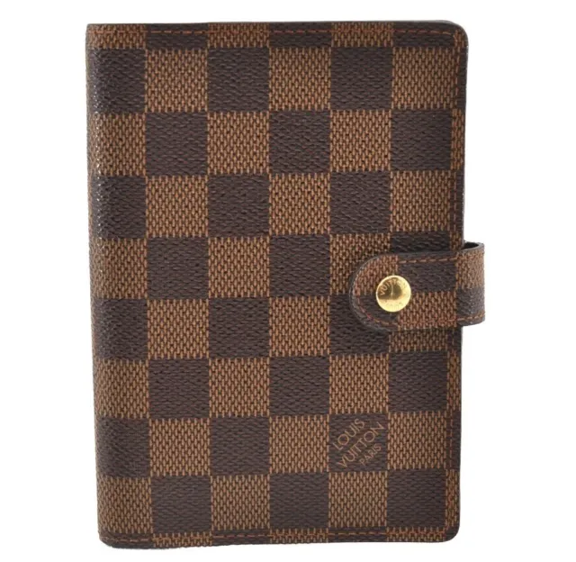 Authentic Louis Vuitton Damier Agenda PM Notebook Cover R20700 LV 4569I