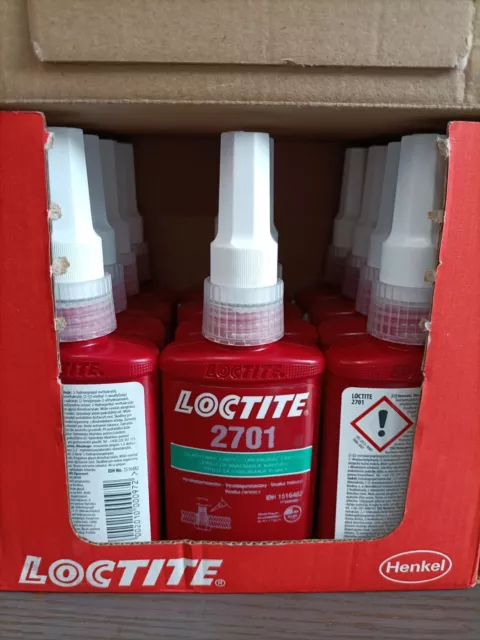 LOCTITE® 2701 High Strength | Low Viscosity Threadlocker | Studlock | 50ml BB/23