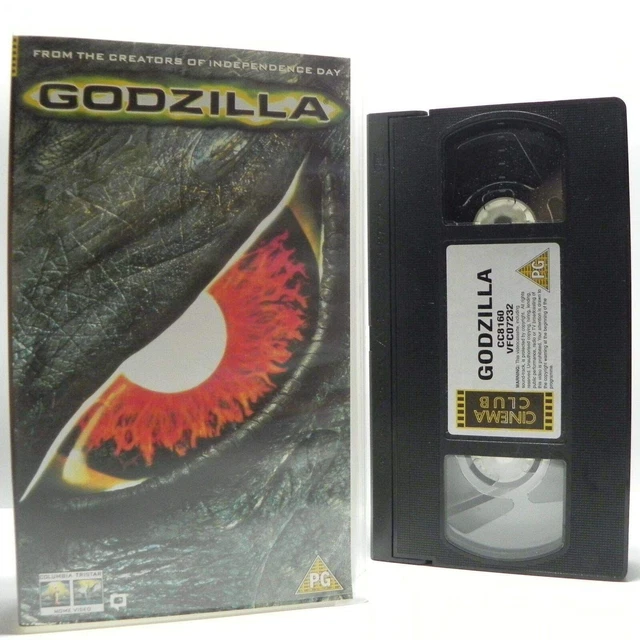 Filming Godzilla GODZILLA VHS 1998 Matthew Broderick Roland Emmerich Monster Film £10.99 ...