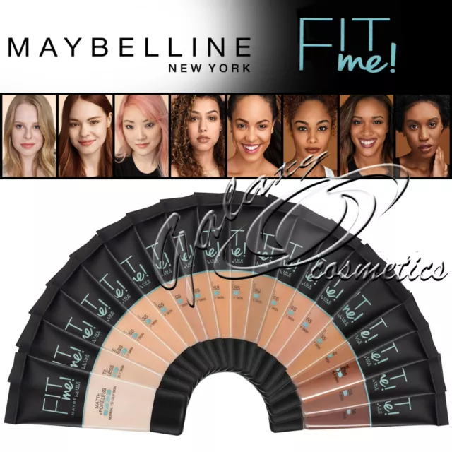 Maybelline FIT ME! Matte & Poreless Foundation Normal to Oily Skin 30ml