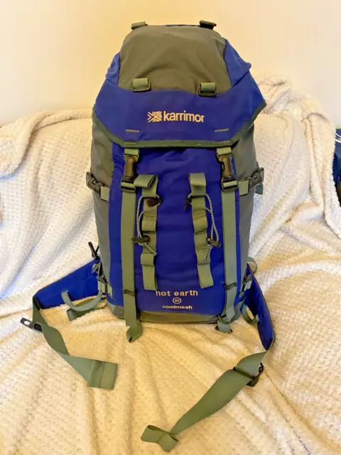 KARRIMOR HOT EARTH 40ltr rucksack 21.00 PicClick UK