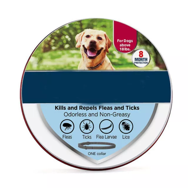 Tick Dogs lbs PCS Collar for Flea Seresto 1 New 18 Over Bayer Sealed Large &