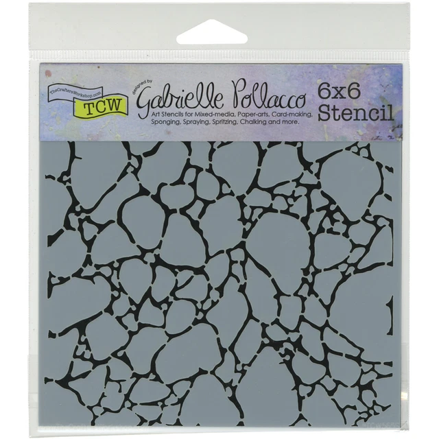 Máscara de materia orgánica Crafter's Workshop 6""X6"" TCW6X6-565