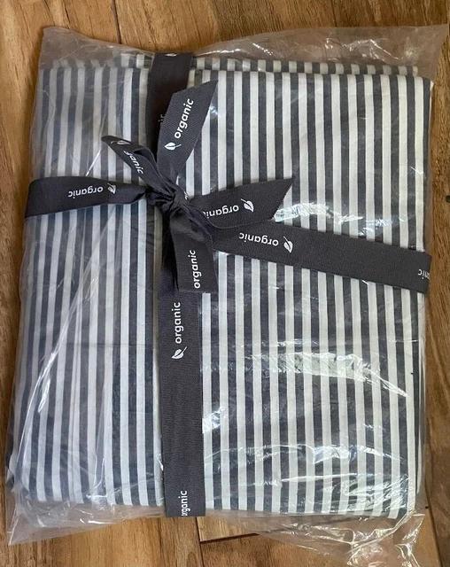 NEW Pottery Barn Wheaton Striped Shower Curtain Navy 72" NEW Pottery Barn Wheaton Striped Shower Curtain Navy 72"