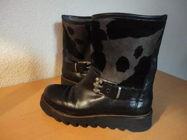 Bottines en cuir neuves FRU.IT taille 38,5