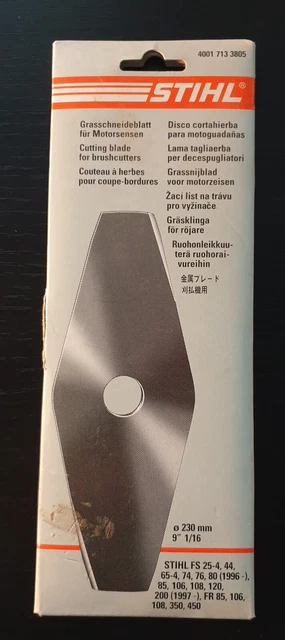 Grasschneideblatt für Motorsensen Ø230mm 9“ 1/16 gebraucht