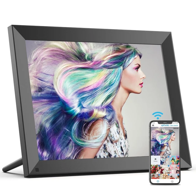 FULLJA 15 inch WiFi Smart Digital Photo Frame - Large Digital Picture Frame, ...