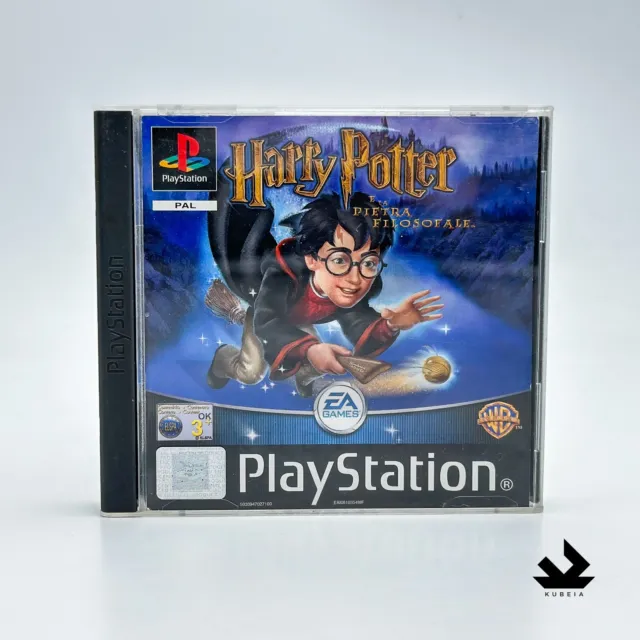 Harry Potter e la Pietra Filosofale 🎮 Sony Playstation 1 PS1 🇮🇹 ITA Black PAL