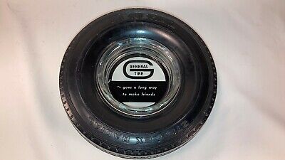 Vintage Good Year Tire Automobile Tire Advertising Ashtray Countertop Display