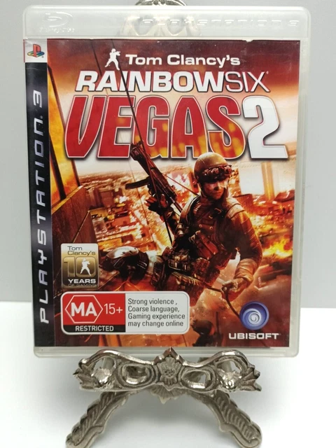 Ps3 Sony - Tom Clancy's  Rainbow Six : Vegas 2 - Manual Pal Shooter Free Post