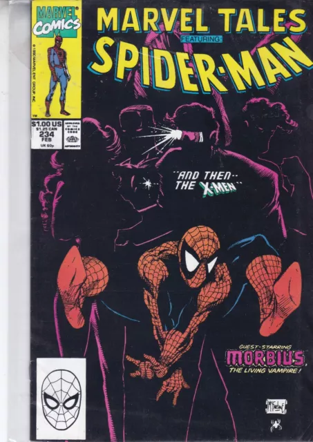 Marvel Comics Marvels Tales Vol. 2 #234 February 1990 Fast P&P Same Day Dispatch