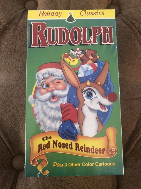 90S VHS HOLIDAY Classics Rudolph the Red Nosed Reindeer Vintage Sealed ...