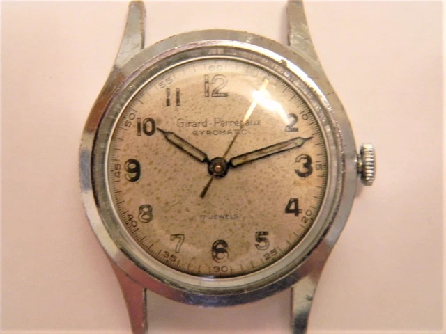 GIRARD-PERREGAUX GYROMATIC 47BF 457 ETA 1256 With 17 Jewels