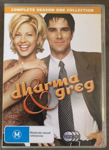 Dharma & Greg : Season 1 (DVD, 1997) - FREE POSTAGE -
