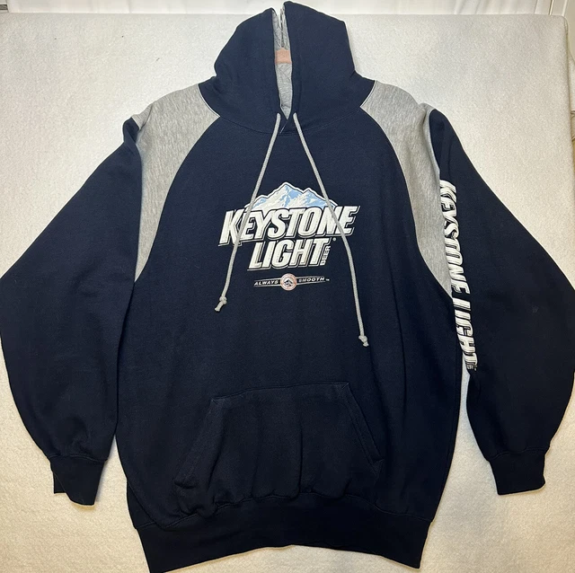 Men Keystone Light Beer 3D Prints Hooded Sweatshirt XL