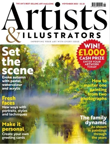 Artists & Illustrators Magazine (UK) Issue 462 November 2023/ SET THE SCENCE 3