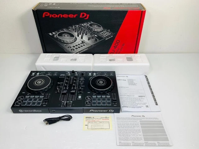 Pioneer DDJ-400 DJ Controller Rekordbox 2-Channel 2ch DDJ400 with USB cable JP Pioneer DDJ-400 DJ Controller Rekordbox 2-Channel 2ch DDJ400 with USB cable JP