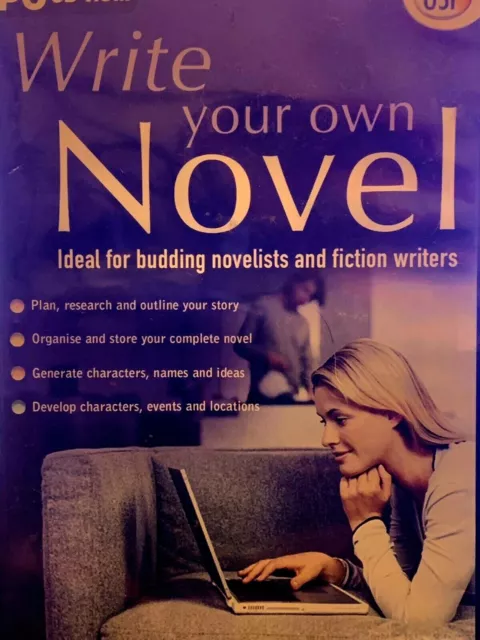 Write Your Own Novel For Budding Novelists And Fiction Writers PC CD ROM