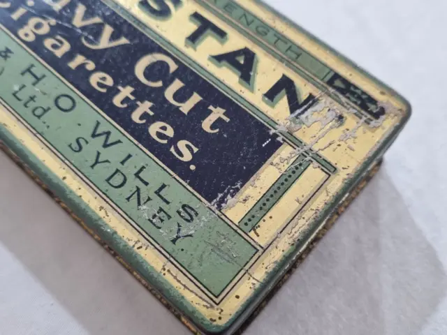 Capstan Navy Cut Cigarettes Medium Strength W.D. & H.O. Wills 25 Cigarettes Tin 3