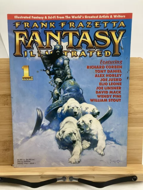 Fantasy Illustrated Magazine Special Issue #1 Frank Frazetta (Spring 1998)