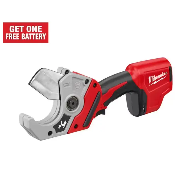 Milwaukee M12 PVC Pipe Shear Cutting Power Tool-Only 12-Volt Cordless Cutter