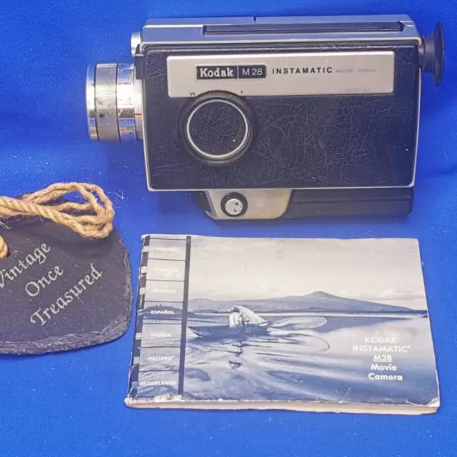KODAK M28 Instamatic década de 1970 * sin probar así que se vende como pieza de coleccionista