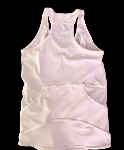 Stella McCartney adidas Women Tennis Orange White  Barricade Tank Top size 36 3