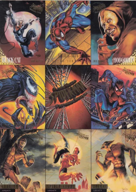 1995 Fleer Ultra & Metal SPIDER-MAN X-MEN Iceman Mr Sinister JUMBO PROMO Lot