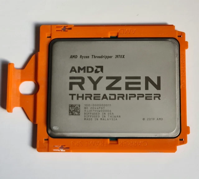 AMD RYZEN THREADRIPPER 3970X Socket TRX4 32 CORES £465.72 - PicClick UK